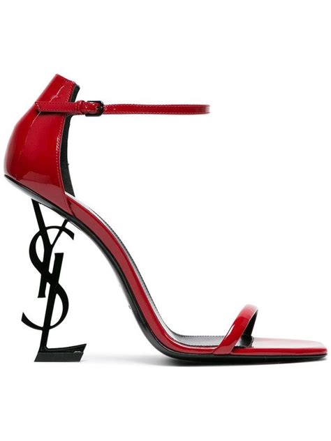 ysl heels red bottoms|saint laurent YSL heels price.